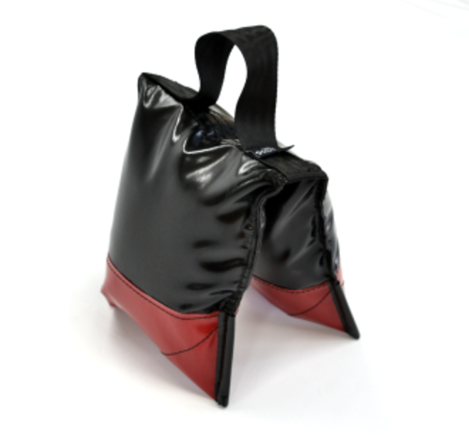 Sand Bags Black - Unfilled Deluxe Black and Red image 1